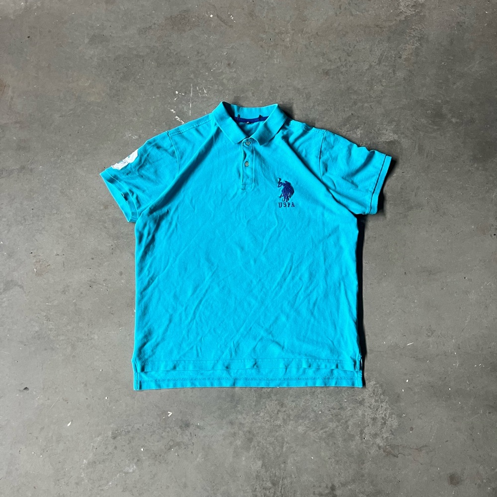 U.S. Polo Assn. Blue Big Pony Polo